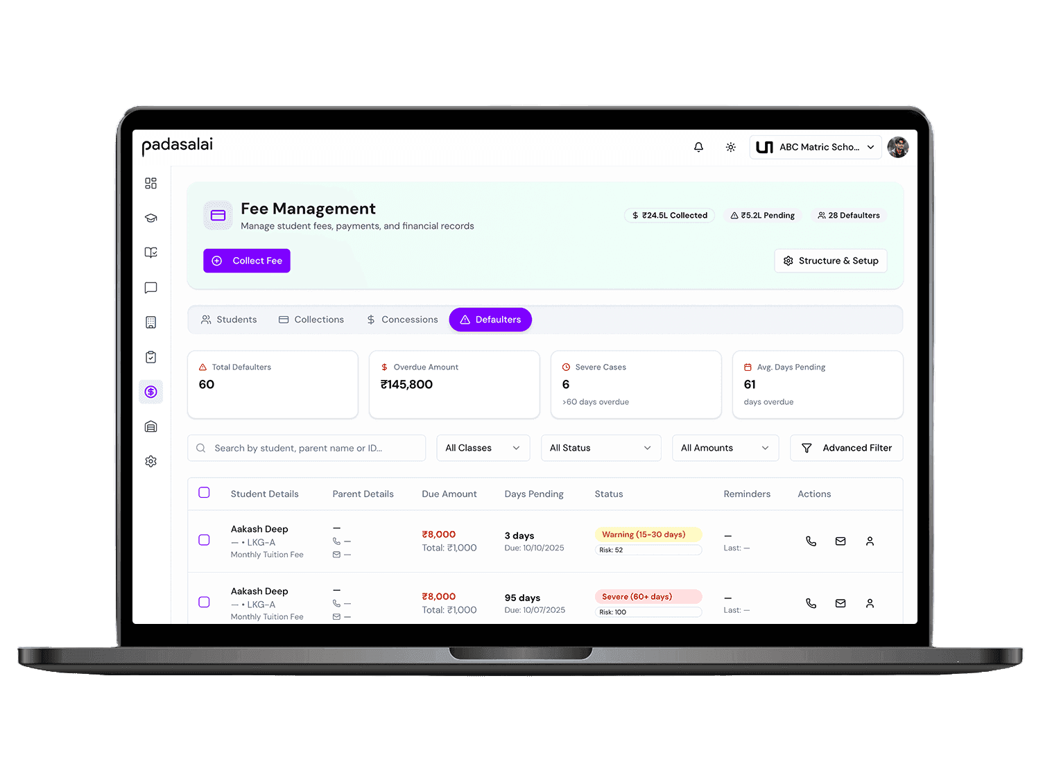 🔑Digital Fee Management Software: Secure Parent Trust with Pasarai ERP